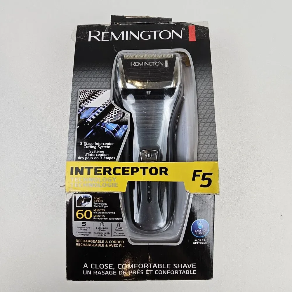 Remington F5 Power Series Foil Shaver Cordless Electric Razor Tested